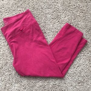 Nike DriFit Pink Crop Leggings